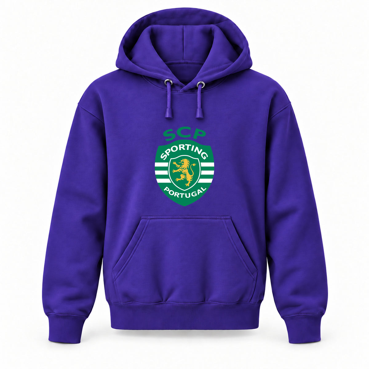 Sporting CP FC - Youth Large Hoodie (Ages 10–12) | Color: Purple
