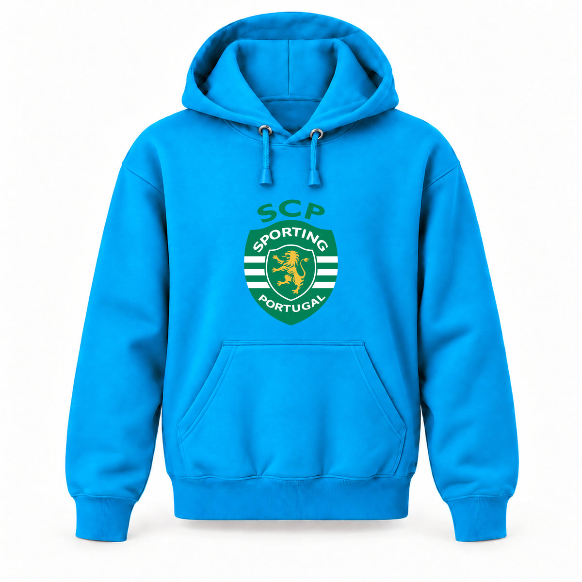 Sporting CP FC - Youth Large Hoodie (Ages 10–12) | Color: Turquoise