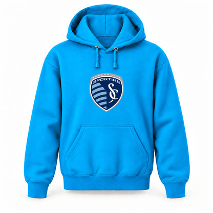 Sporting Kansas City FC - Youth Large Hoodie (Ages 10–12) | Color: Turquoise