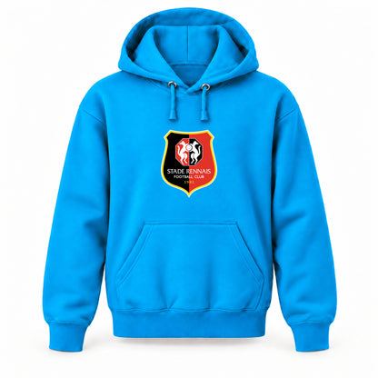 Stade Rennais FC - Youth Large Hoodie (Ages 10–12) | Color: Turquoise
