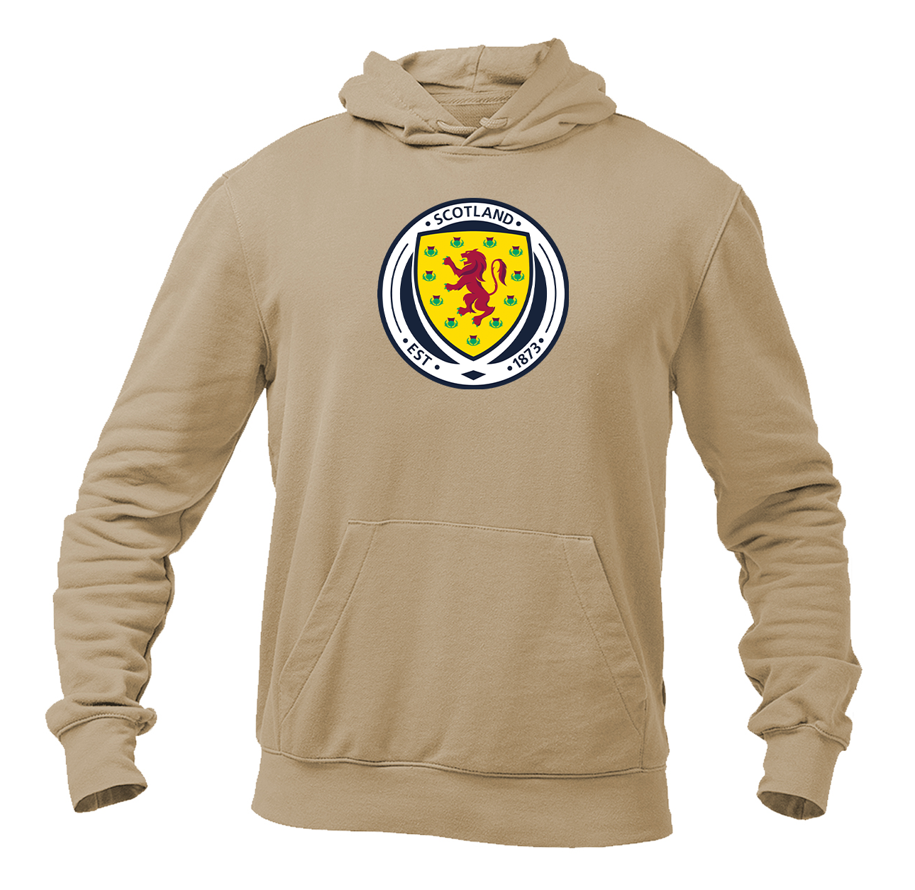 Men's Scotland National Soccer Team Pullover Hoodie