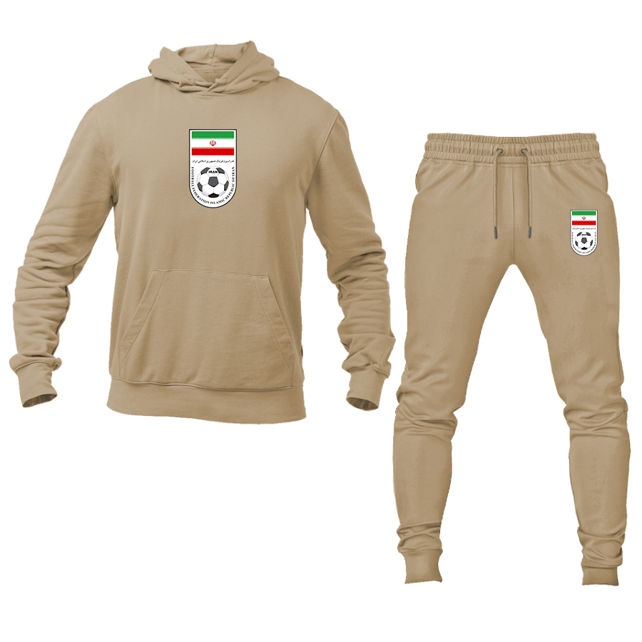 Men's Iran National Soccer Team Hoodie Joggers Set