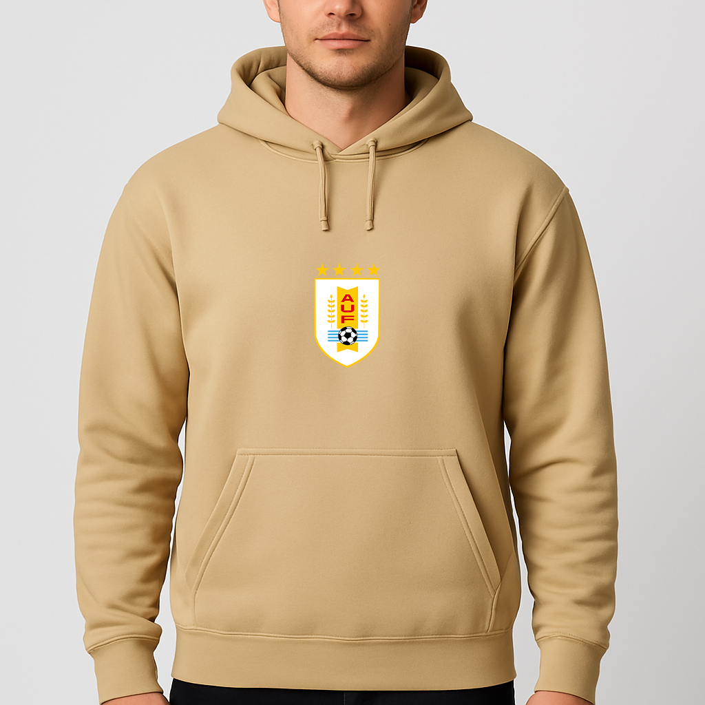 Men's Uruguay National Soccer Team Pullover Hoodie