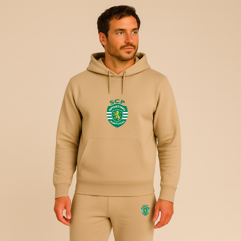 Men's Sporting CP FC Hoodie Joggers Set