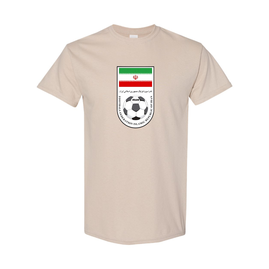 Youth Kids Iran National Soccer Team Cotton T-Shirt