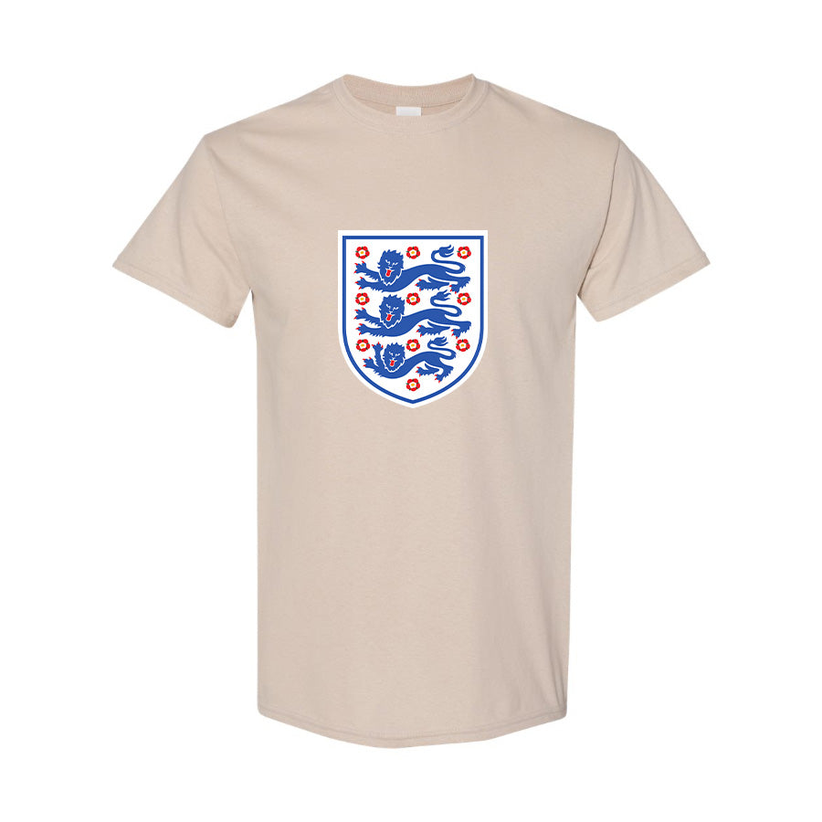 Youth Kids England National Football Team Cotton T-Shirt