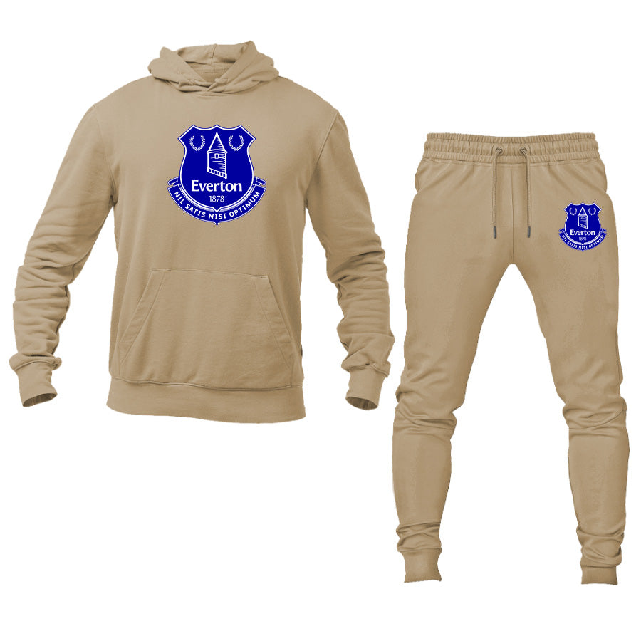 Men's Everton FC Logo Hoodie Joggers Set