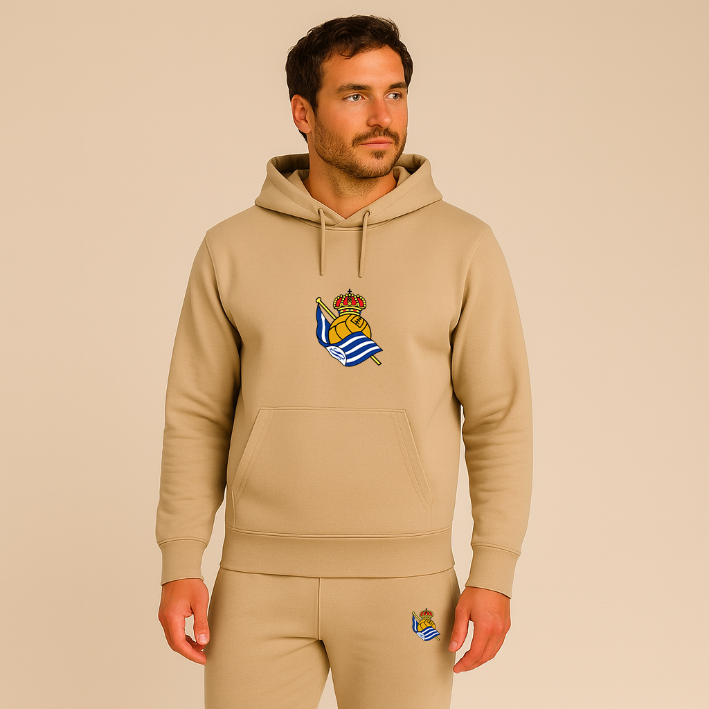 Men's Real Sociedad FC Hoodie Joggers Set