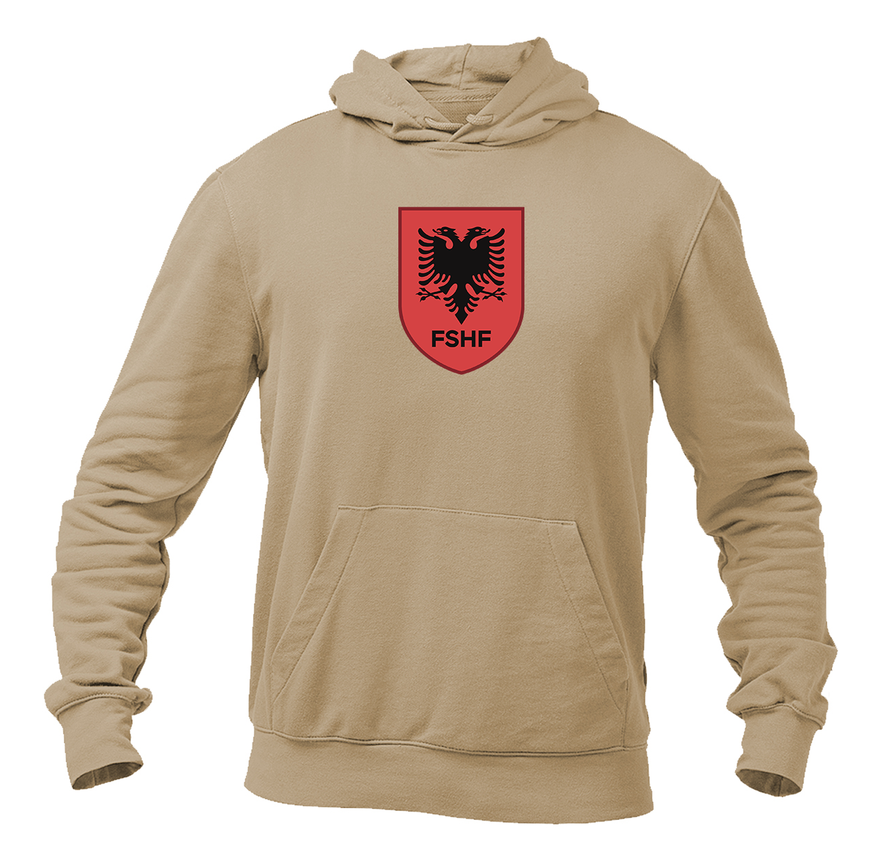 Men's Albania National Soccer Team Pullover Hoodie