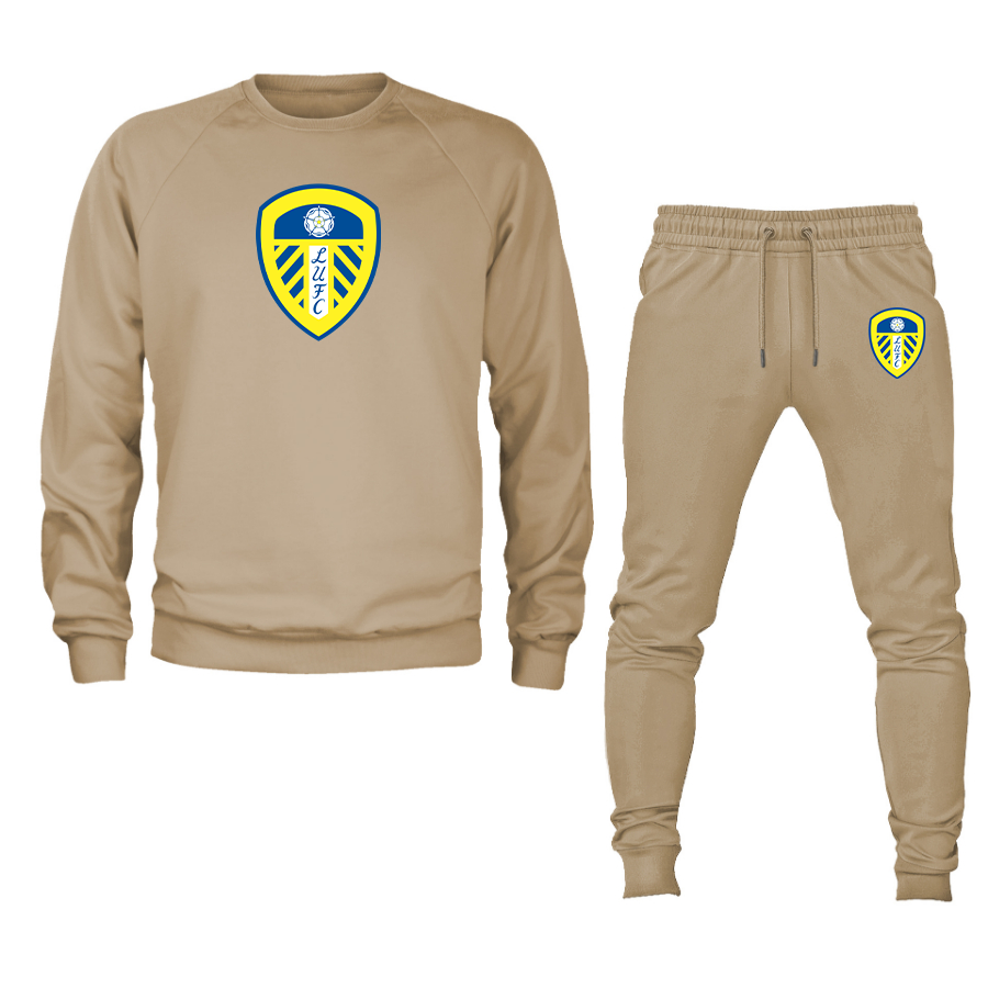 Men's Leeds United Football Club Crewneck Sweatshirt Joggers Suit