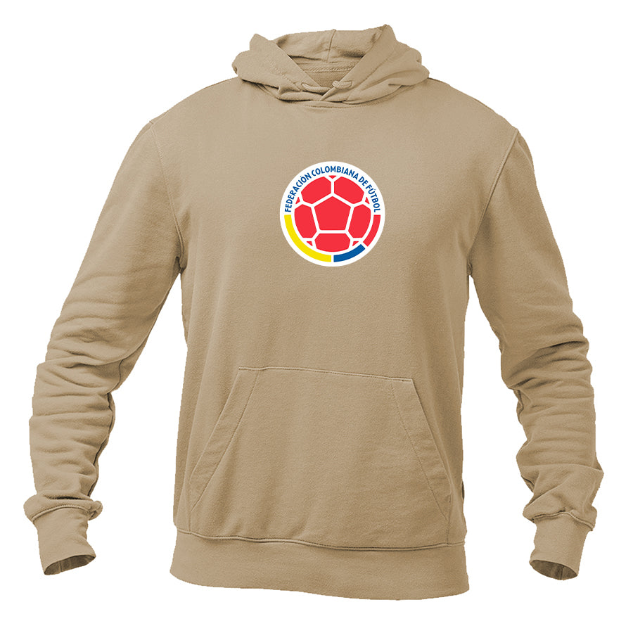 Men's Colombia National Soccer Team Pullover Hoodie