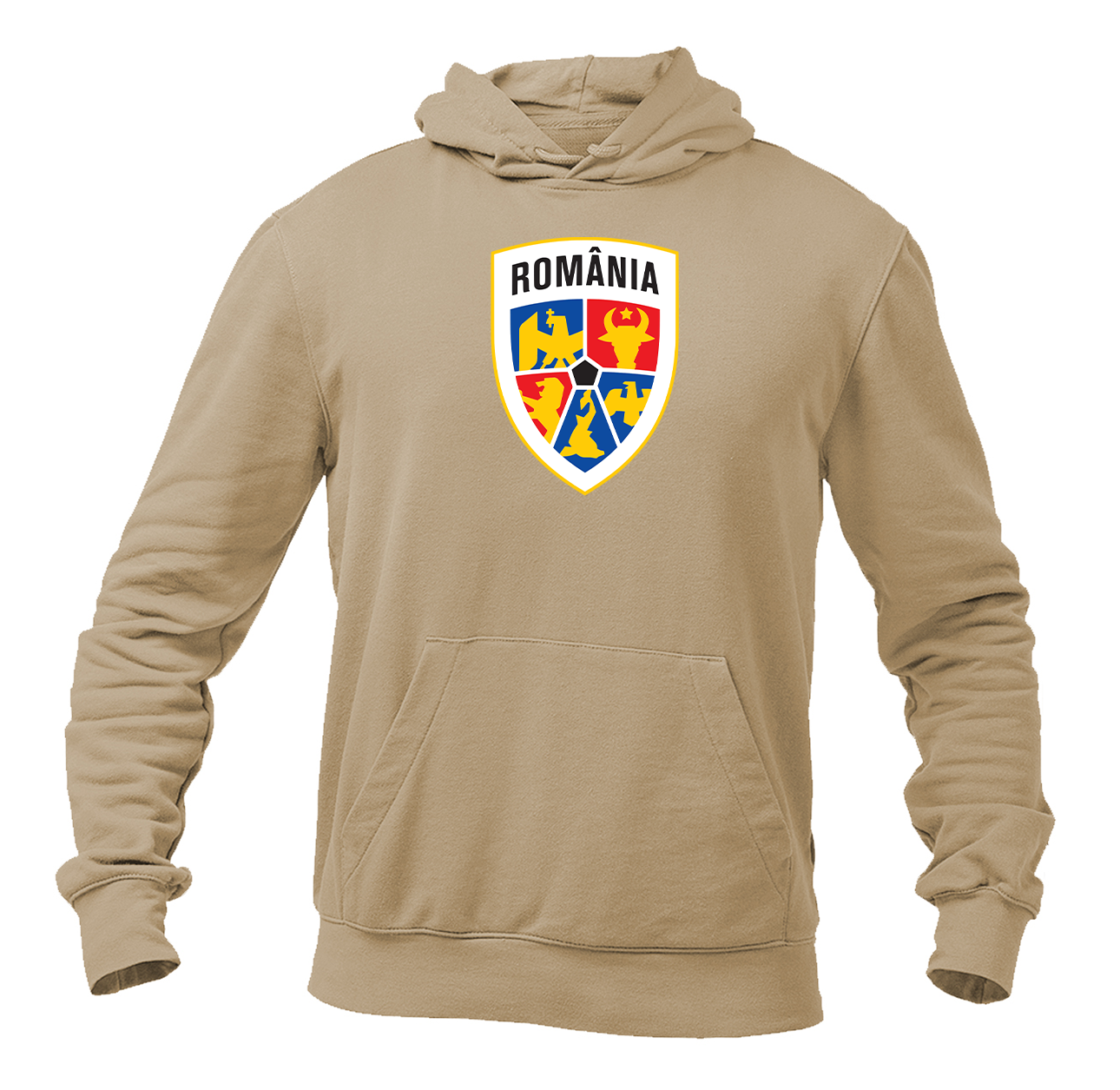 Men's Romania National Soccer Team Pullover Hoodie