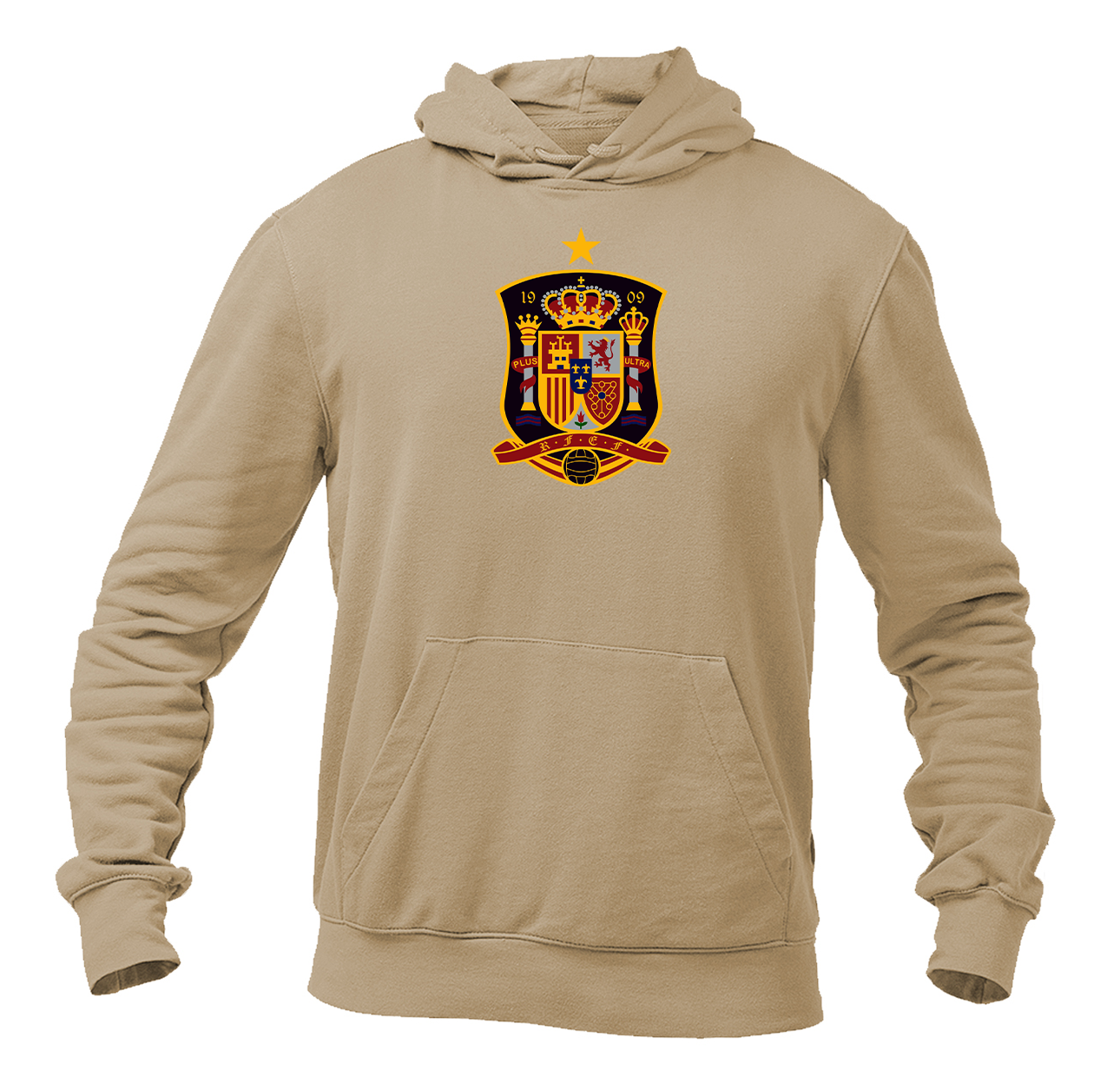 Men's Spain National Soccer Team Pullover Hoodie