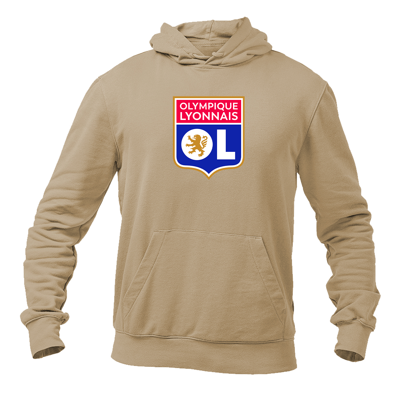 Men's Olympique Lyonnais FC Pullover Hoodie