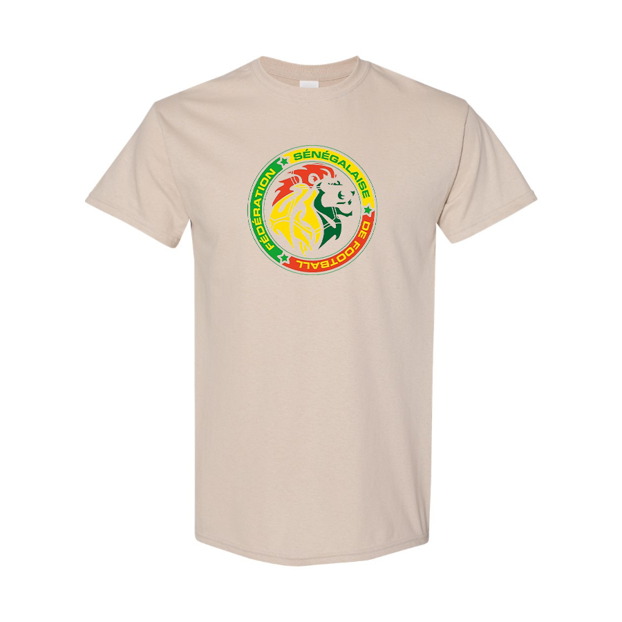 Men's Senegal National Soccer Team Cotton T-Shirt