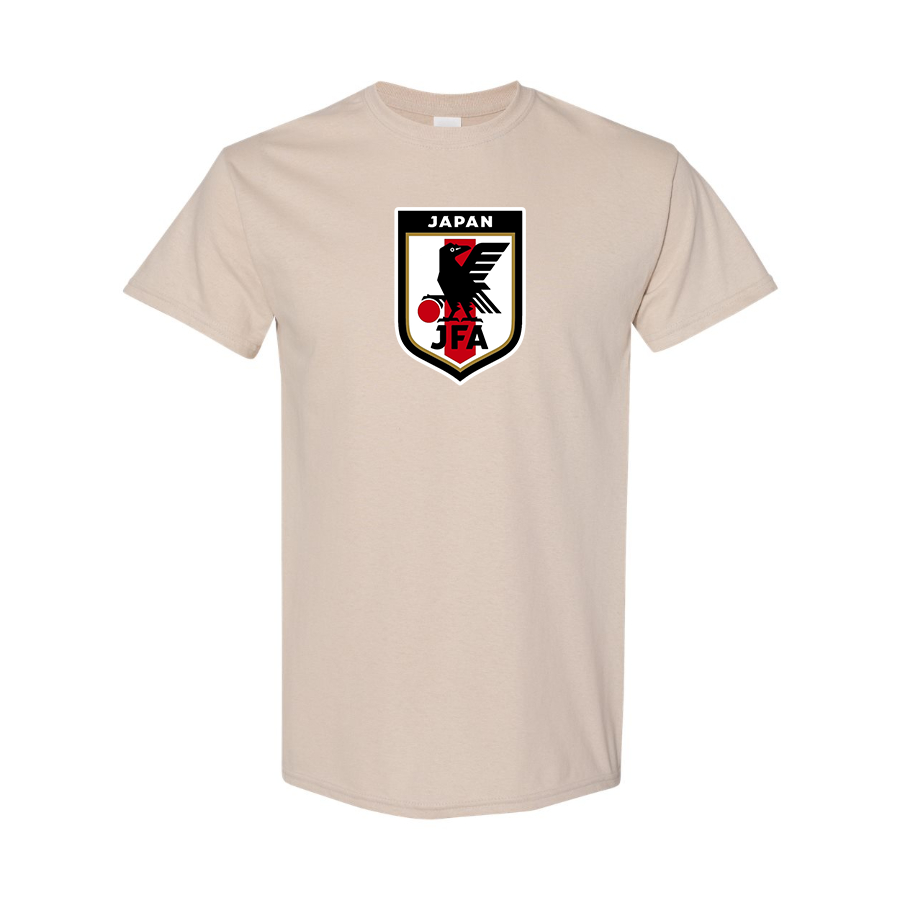 Men's Japan National Soccer Team Cotton T-Shirt