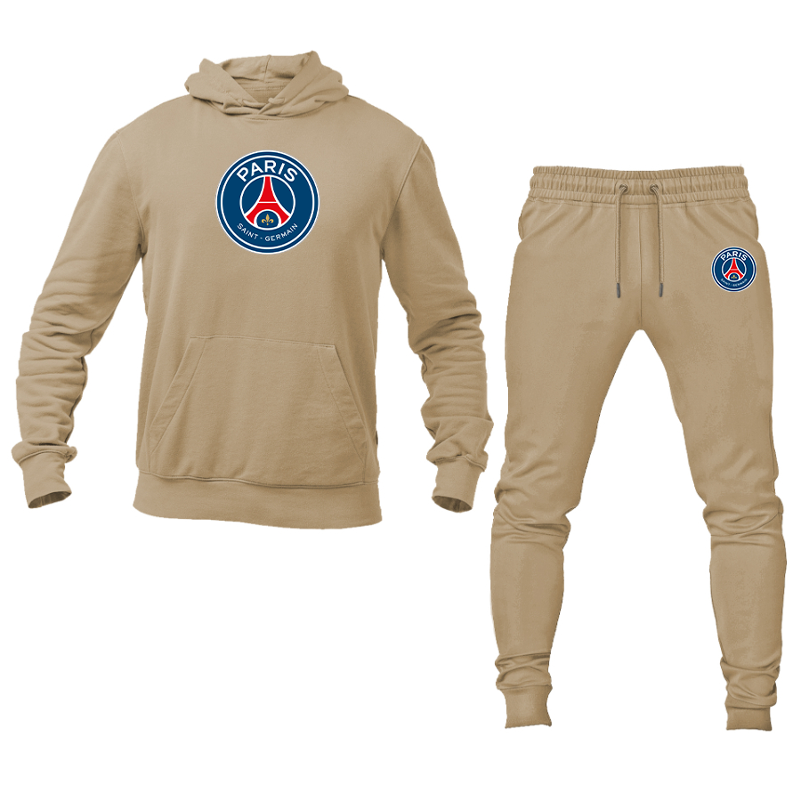 Men’s Paris-Saint Germain Soccer Logo Hoodie Joggers Set