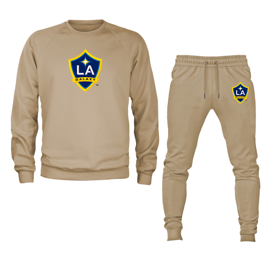 Men's LA Galaxy FC Crewneck Sweatshirt Joggers Suit