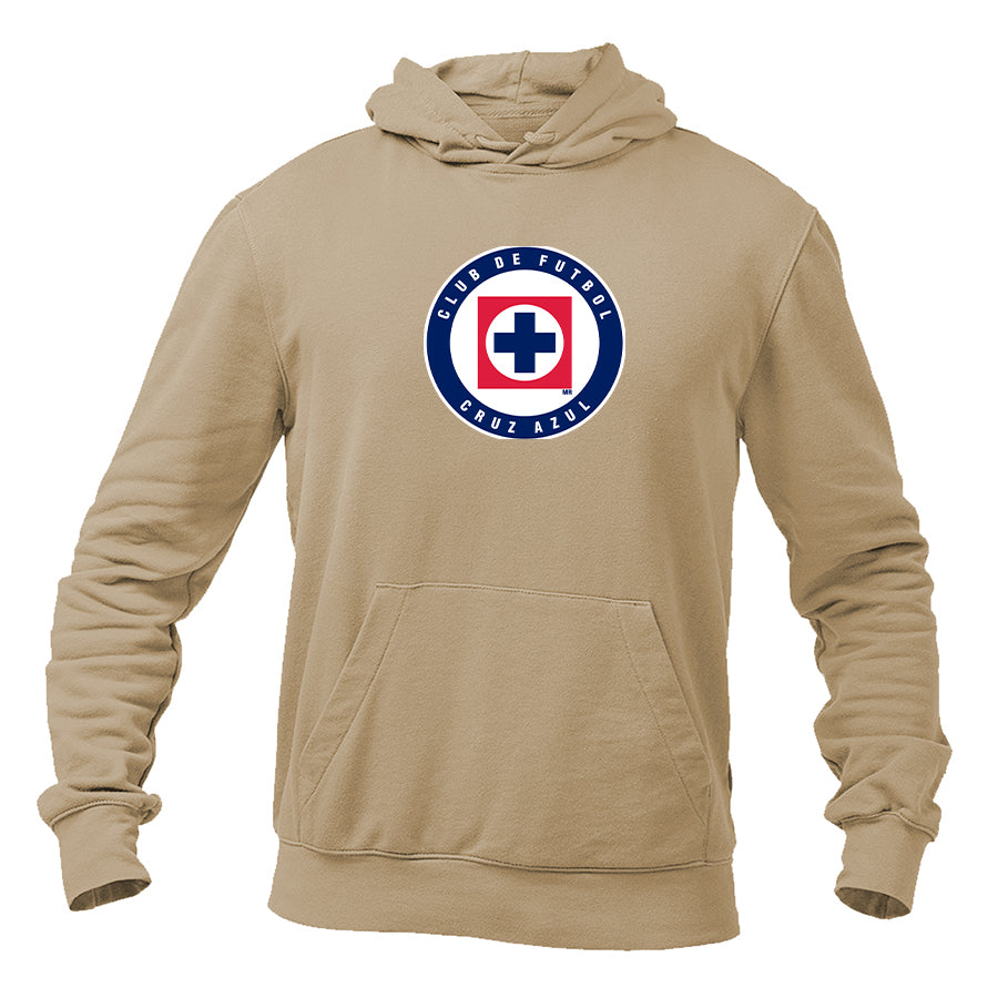 Men's Cruz Azul Football Club Pullover Hoodie