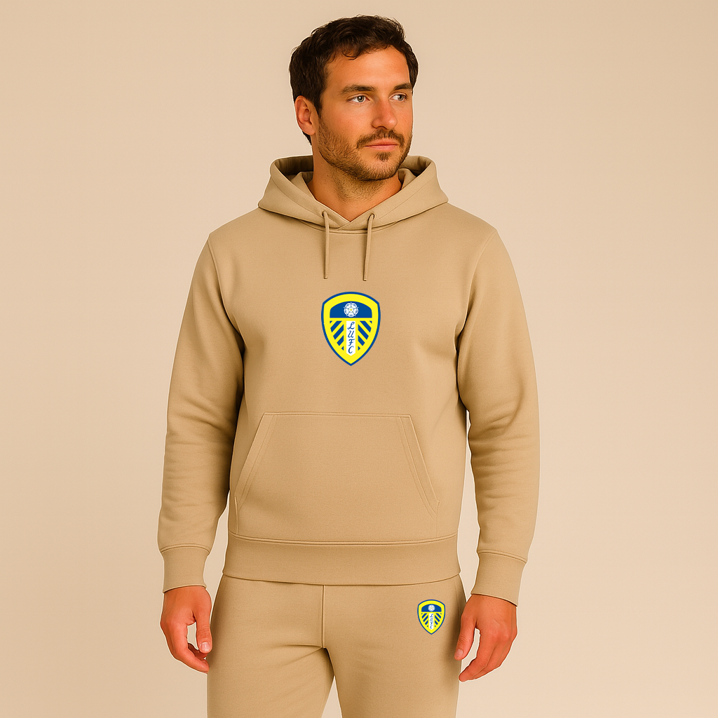 Men's Leeds United Football Club Hoodie Joggers Set