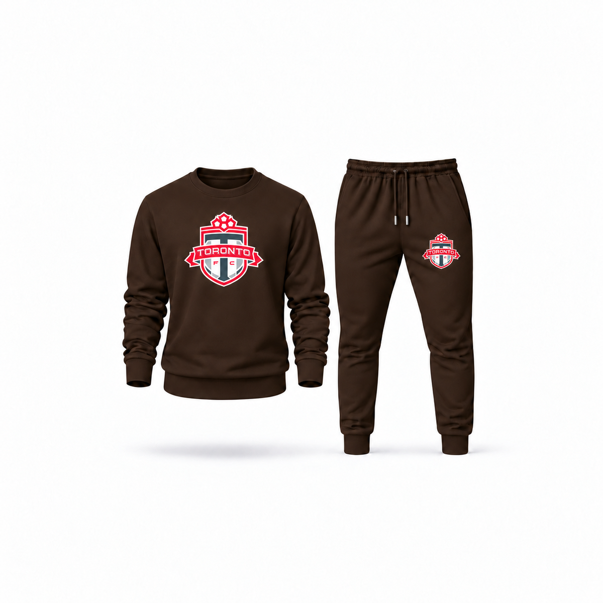 Men's Toronto FC Sweatshirt Joggers Set | Color: Brown | Main