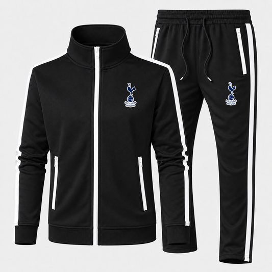 Men's Tottenham Hotspur Soccer Logo Dri-Fit TrackSuit – Black
