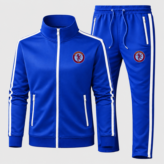 Men's Aston Villa FC Logo Dri-Fit TrackSuit – Blue