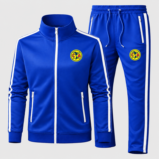 Men's Club America Football Dri-Fit TrackSuit – Blue