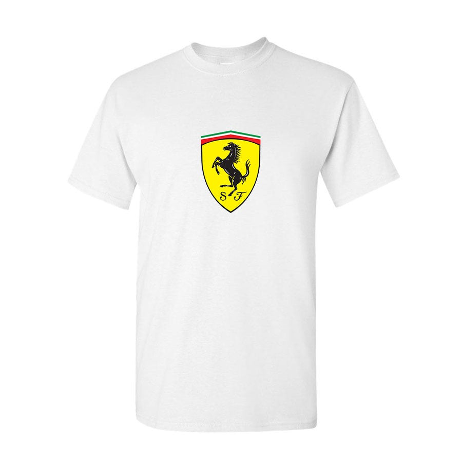 Men’s Ferrari Motorsport Car Cotton T-Shirt