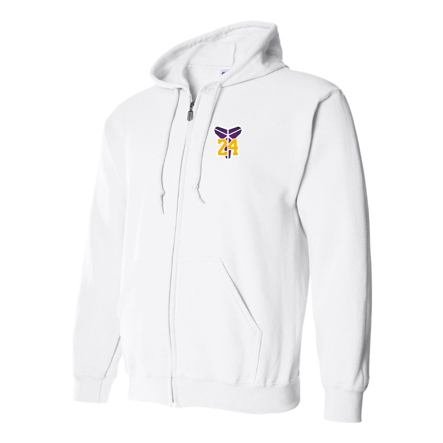 Men's Kobe Bryant Mamba 24 Zipper Hoodie