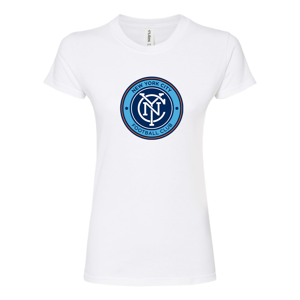 Women's New York City FC Round Neck T-Shirt