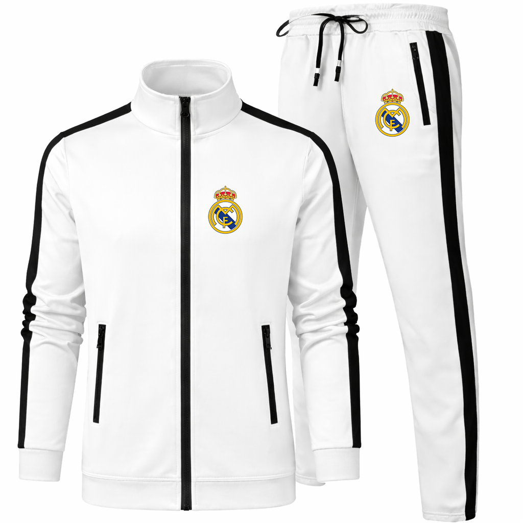 Men's Real Madrid Soccer Logo Dri-Fit TrackSuit