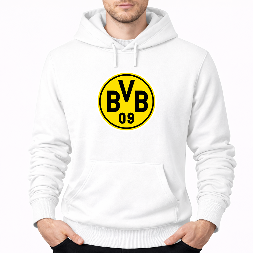 Men's Borussia Dortmund BVB FC Pullover Hoodie
