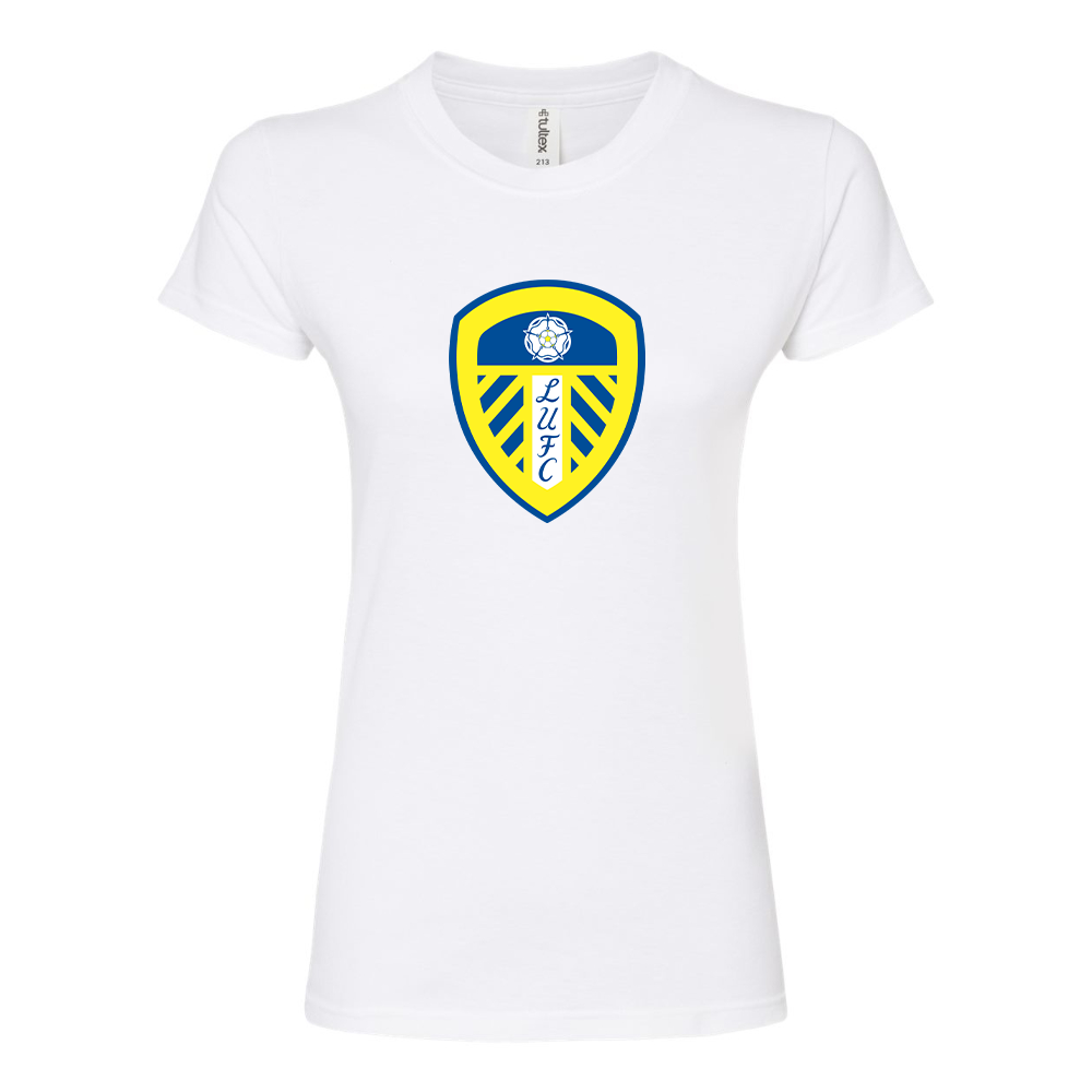 Women's Leeds United Football Club Round Neck T-Shirt