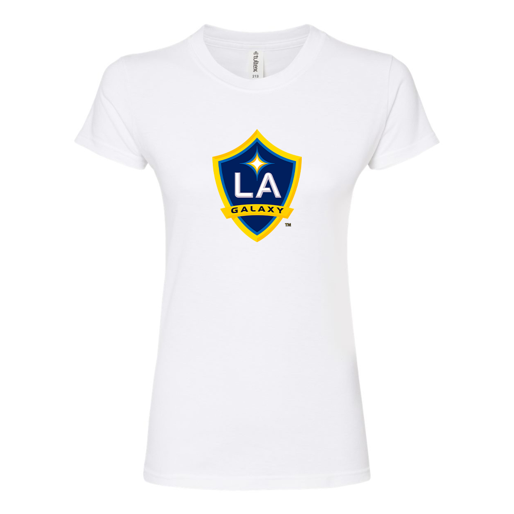 Women's LA Galaxy FC Round Neck T-Shirt