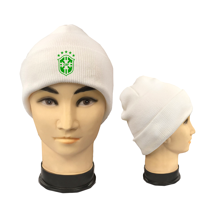 Brazil Soccer Beanie Hat