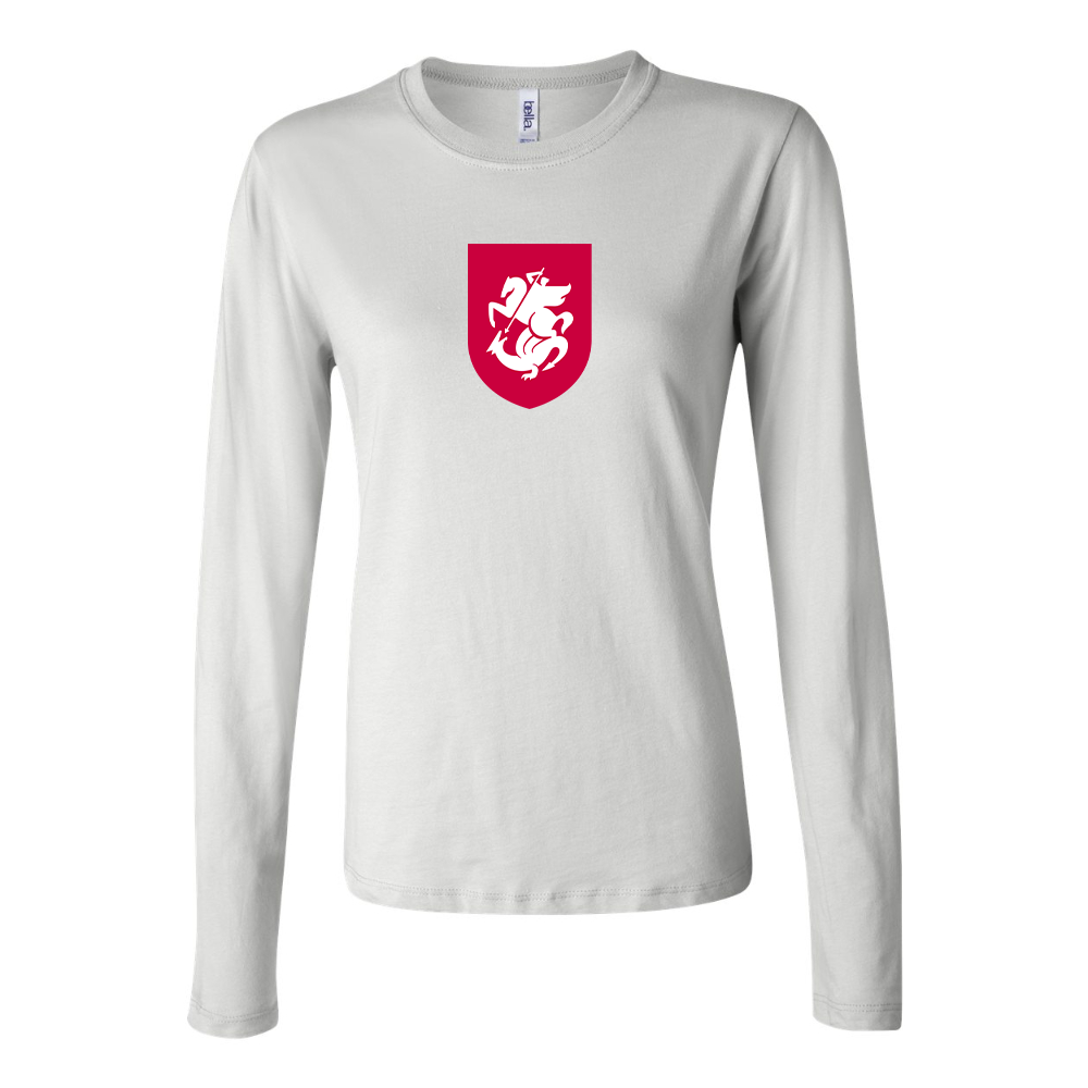 Women's Georgia National Soccer Team Long Sleeve T-Shirt