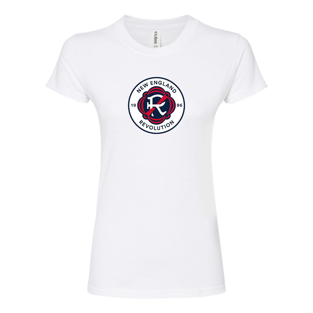 Women's New England Revolution FC Round Neck T-Shirt