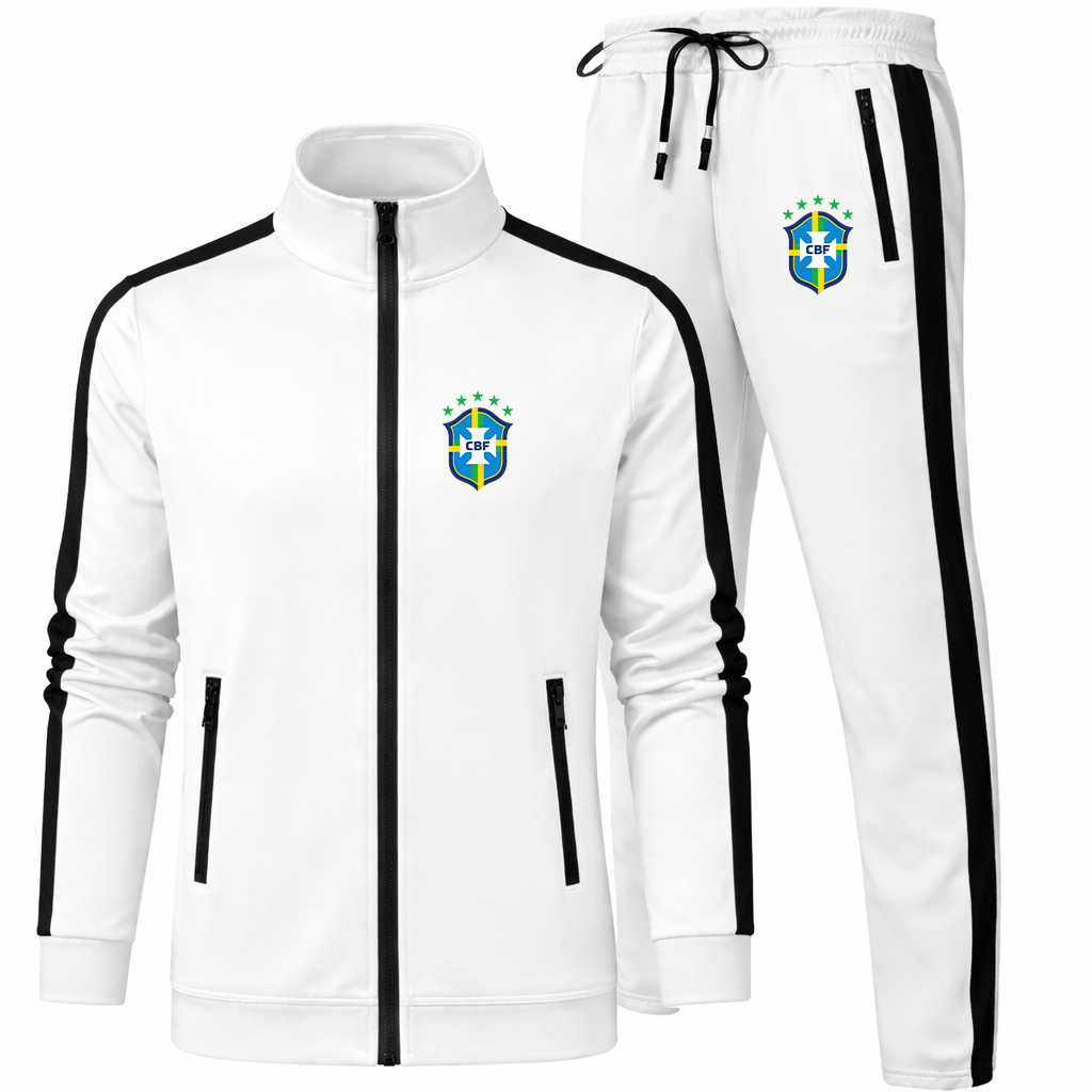 Men's Brazil National Soccer Team Dri-Fit TrackSuit