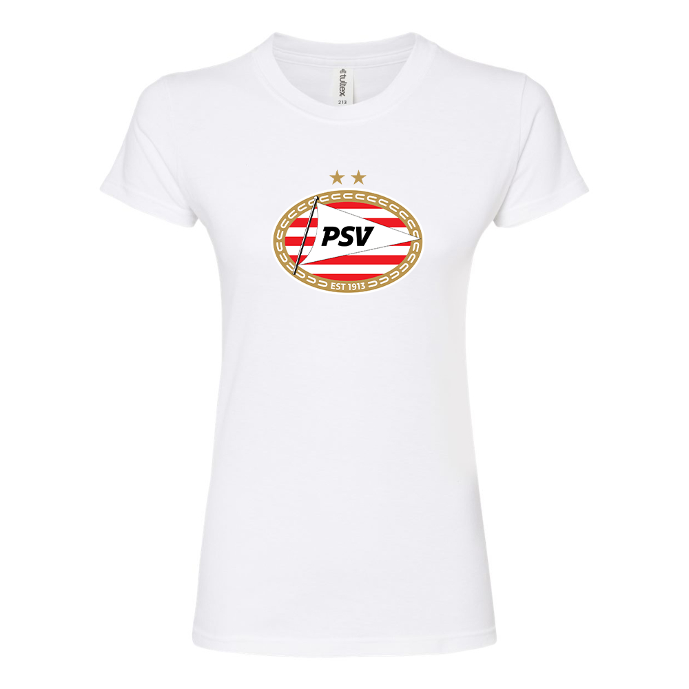 Women's PSV Eindhoven FC Round Neck T-Shirt