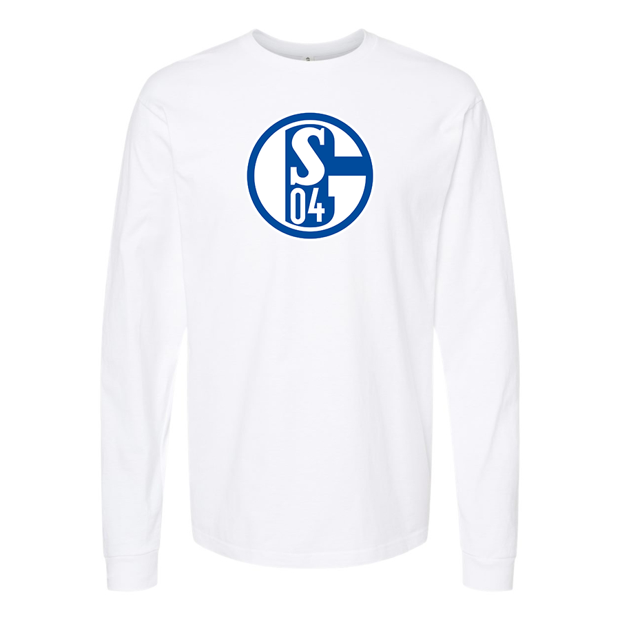 Youth Kids Schalke 04 FC Long Sleeve T-Shirt