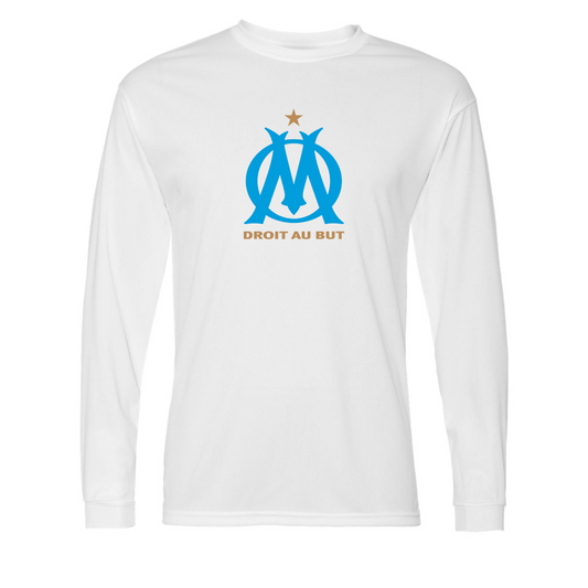 Men’s Olympique de Marseille FC Performance Long Sleeve T-Shirt