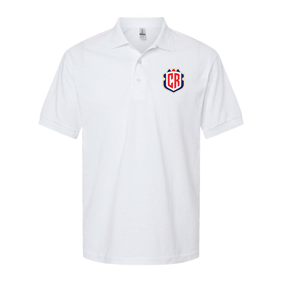 Men's Costa Rica National Soccer Team Dry Blend Polo