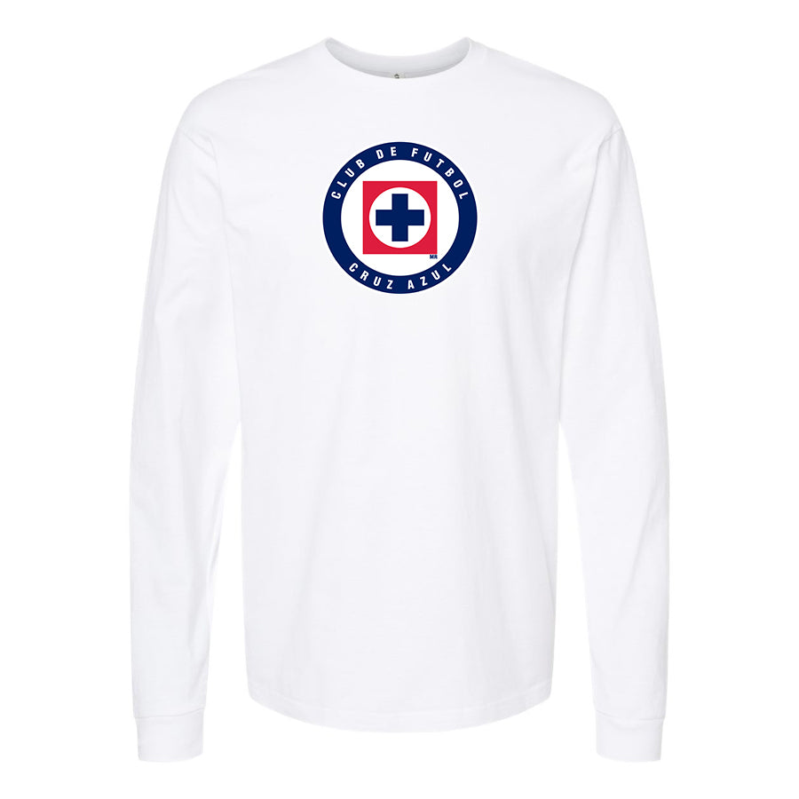 Men's Cruz Azul Football Club Long Sleeve T-Shirt