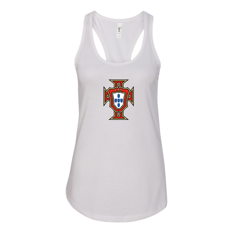 Women's Portugal National Soccer Team Racerback Tank Top