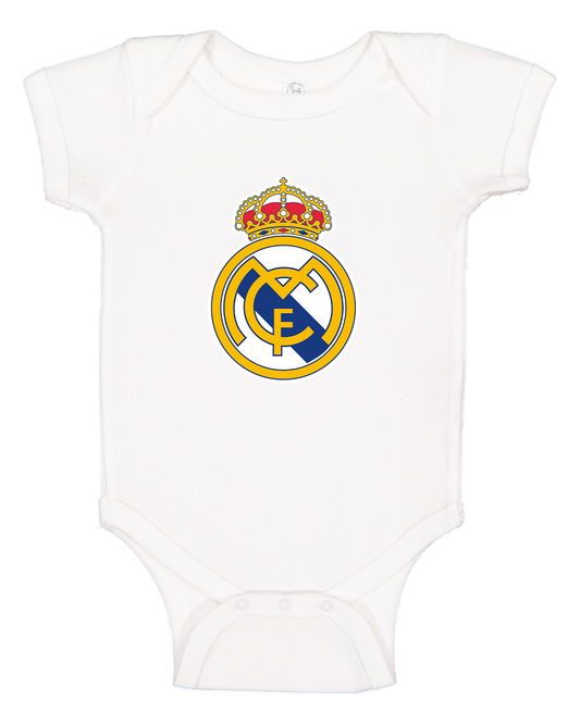 Baby Real Madrid Soccer Romper Onesie