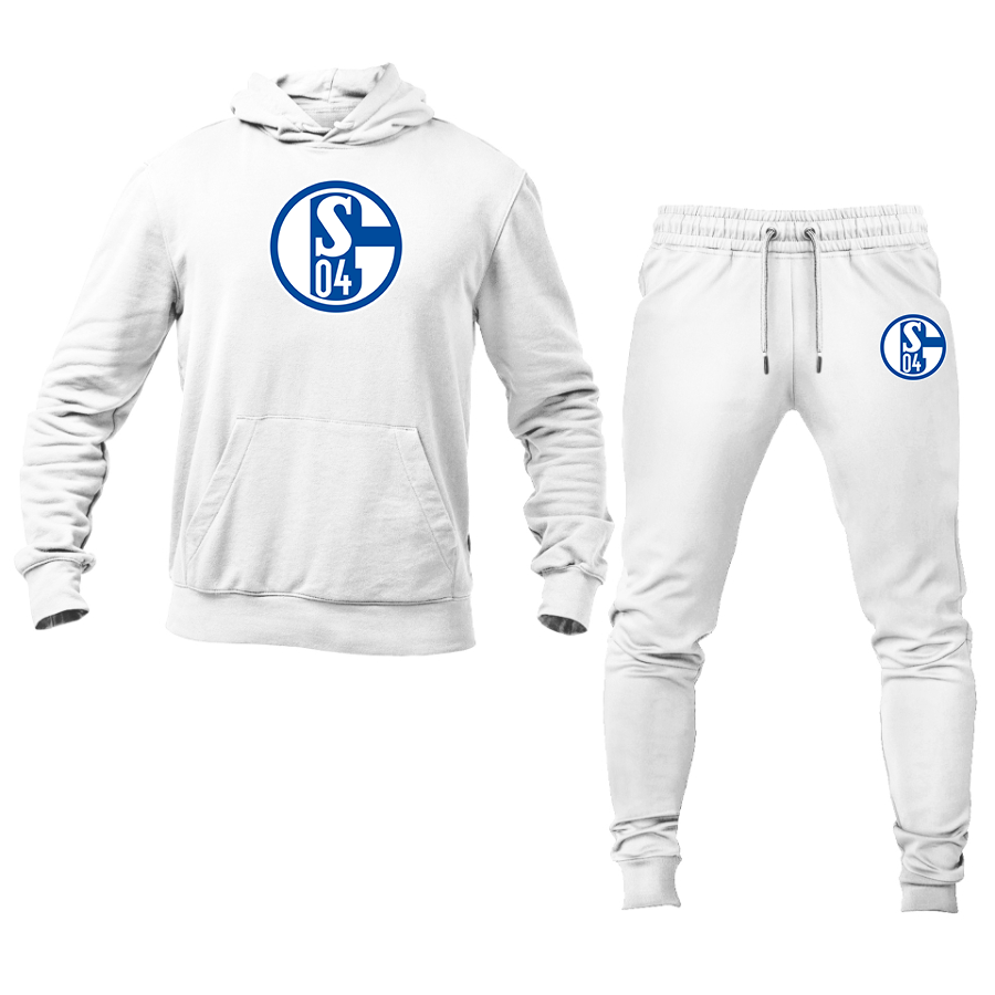 Men's Schalke 04 FC Hoodie Joggers Set