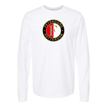 Men's Feyenoord FC Cotton Long Sleeve T-Shirt