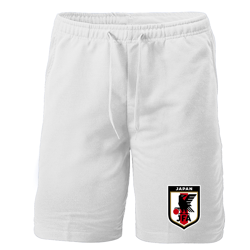 Men's Japan National Soccer Team Athletic Fleece Shorts