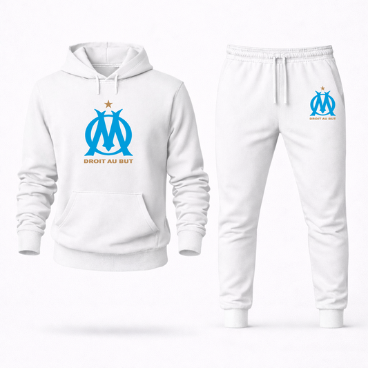 Men's Olympique de Marseille FC Hoodie Joggers Set
